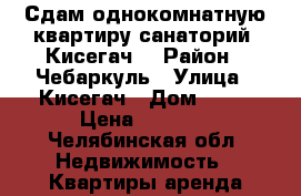 Сдам однокомнатную квартиру санаторий “Кисегач“ › Район ­ Чебаркуль › Улица ­ Кисегач › Дом ­ 15 › Цена ­ 1 500 - Челябинская обл. Недвижимость » Квартиры аренда посуточно   . Челябинская обл.